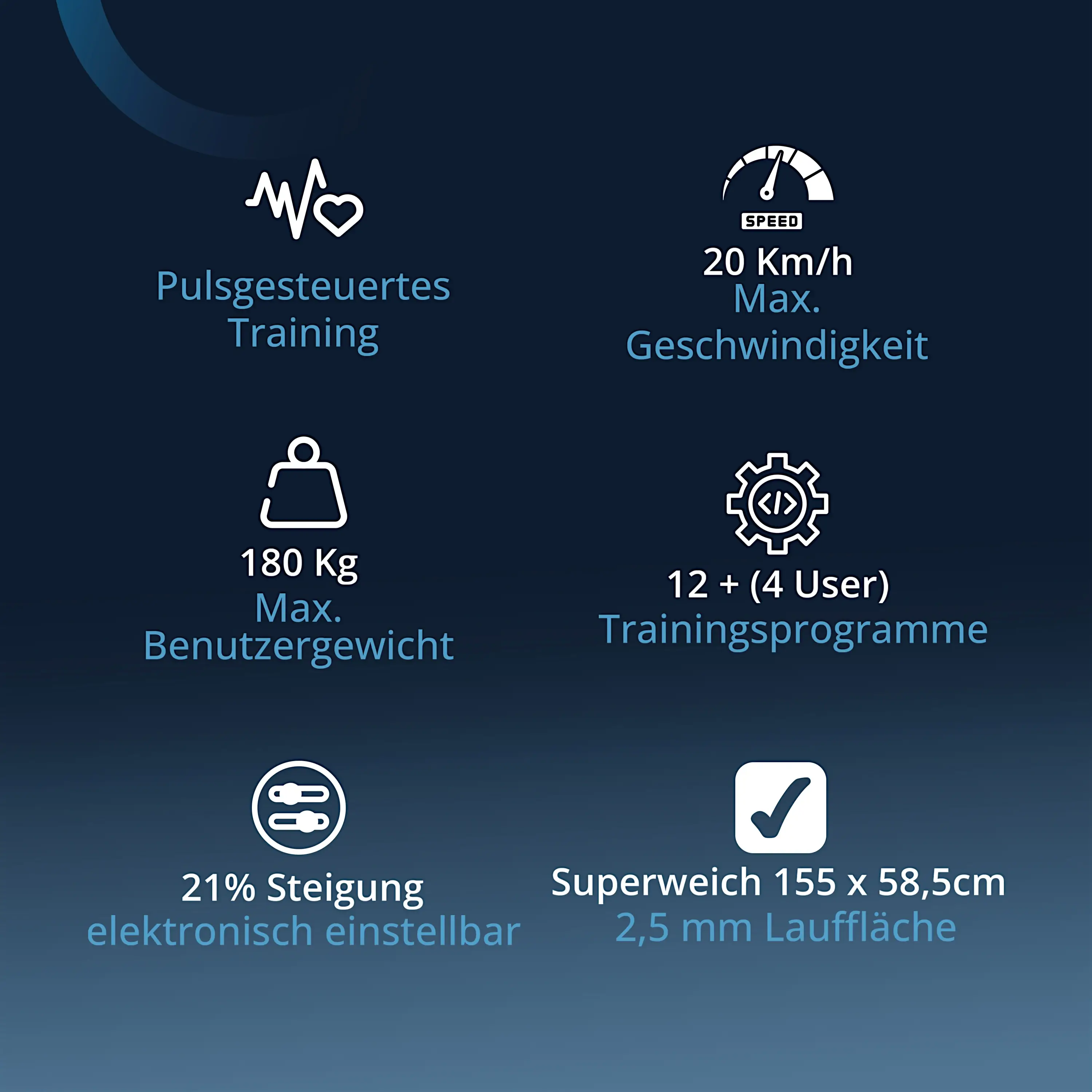 AsVIVA 2KT Treadmill (V9T+PLUS) - Detailansicht