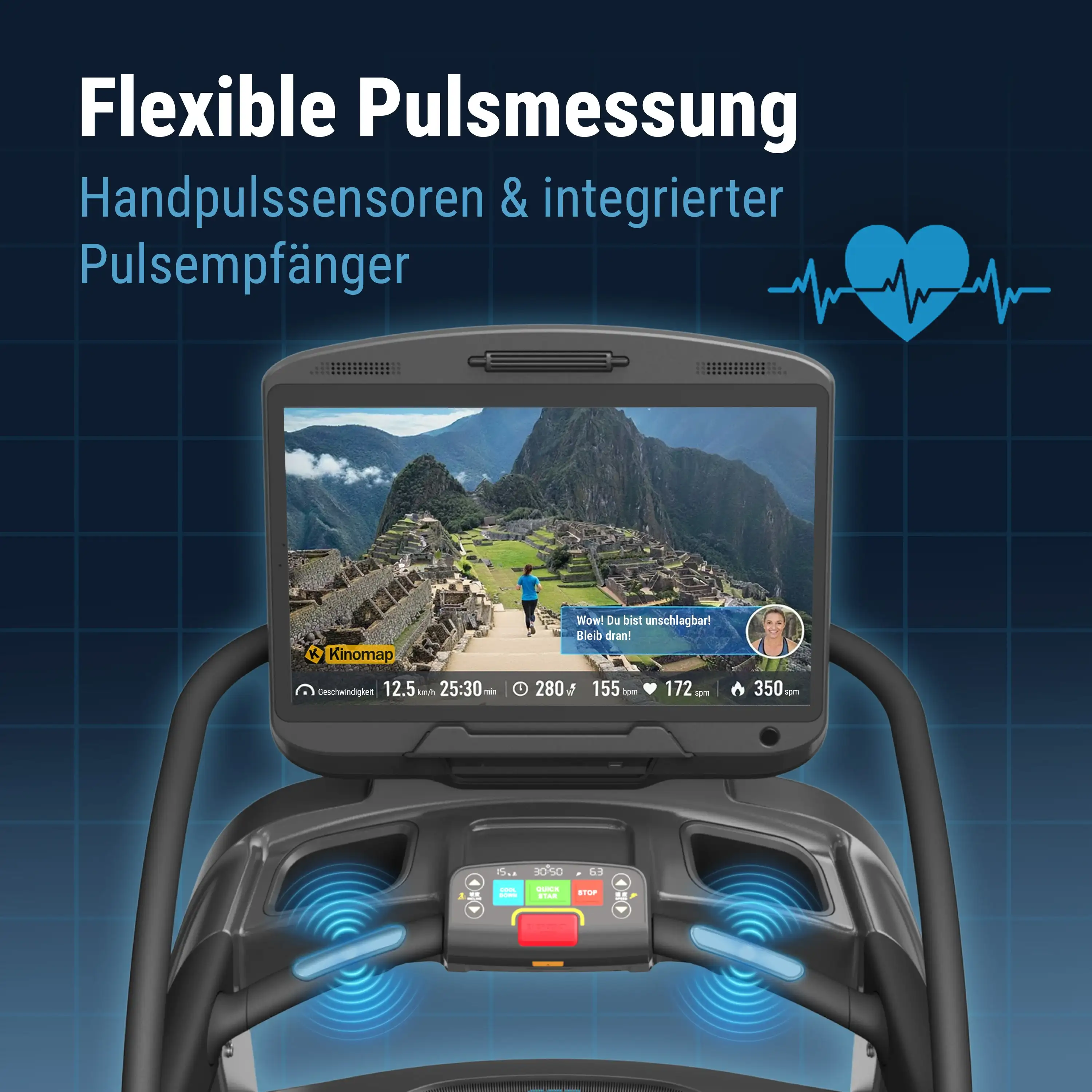 AsVIVA 2KT Treadmill (V9T+PLUS) - Produktansicht