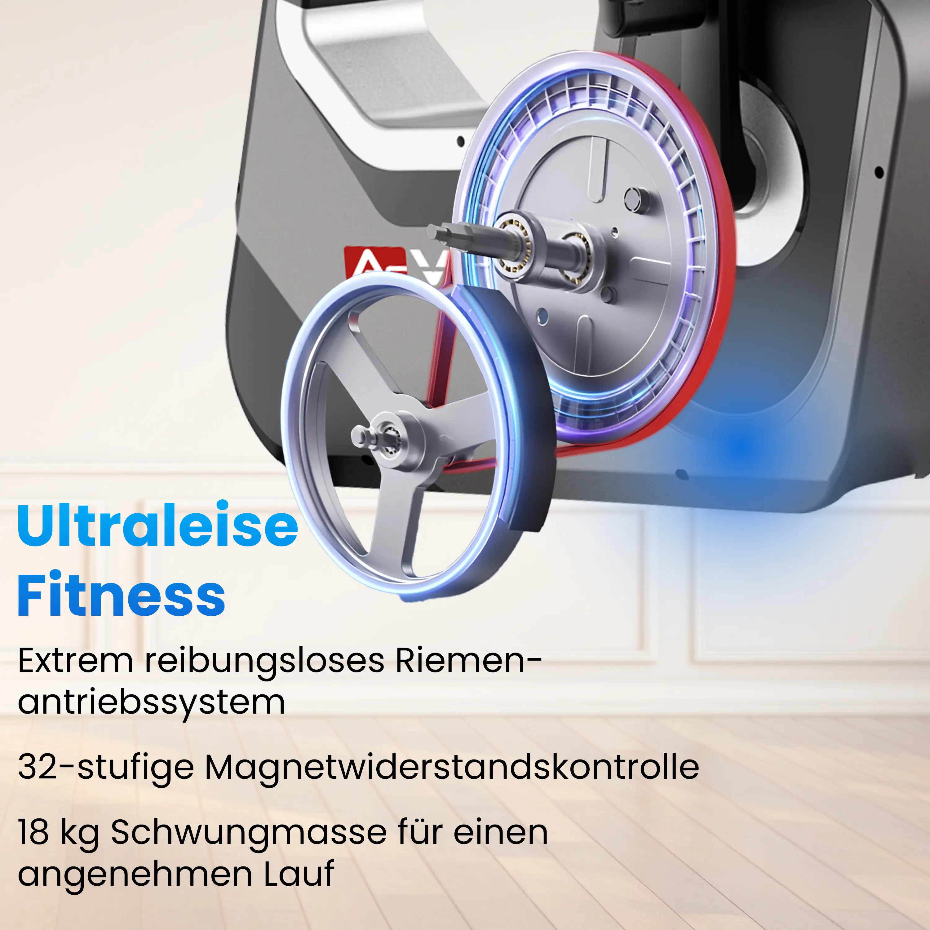 AsVIVA Ergometer Studio Pro H25 - Produktansicht