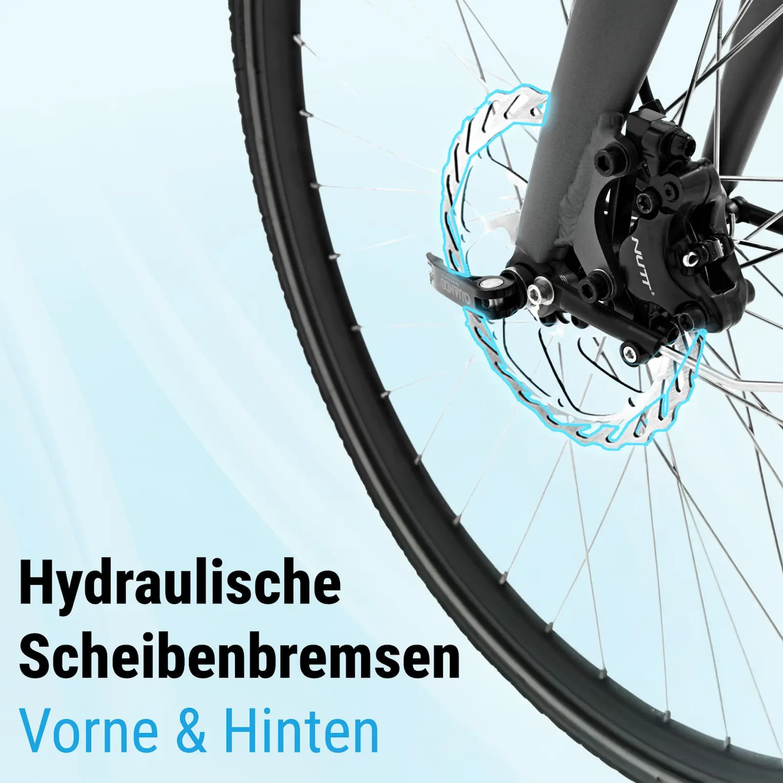 AsVIVA E-Bike BC1B – 28" Urban Citybike - Produktansicht