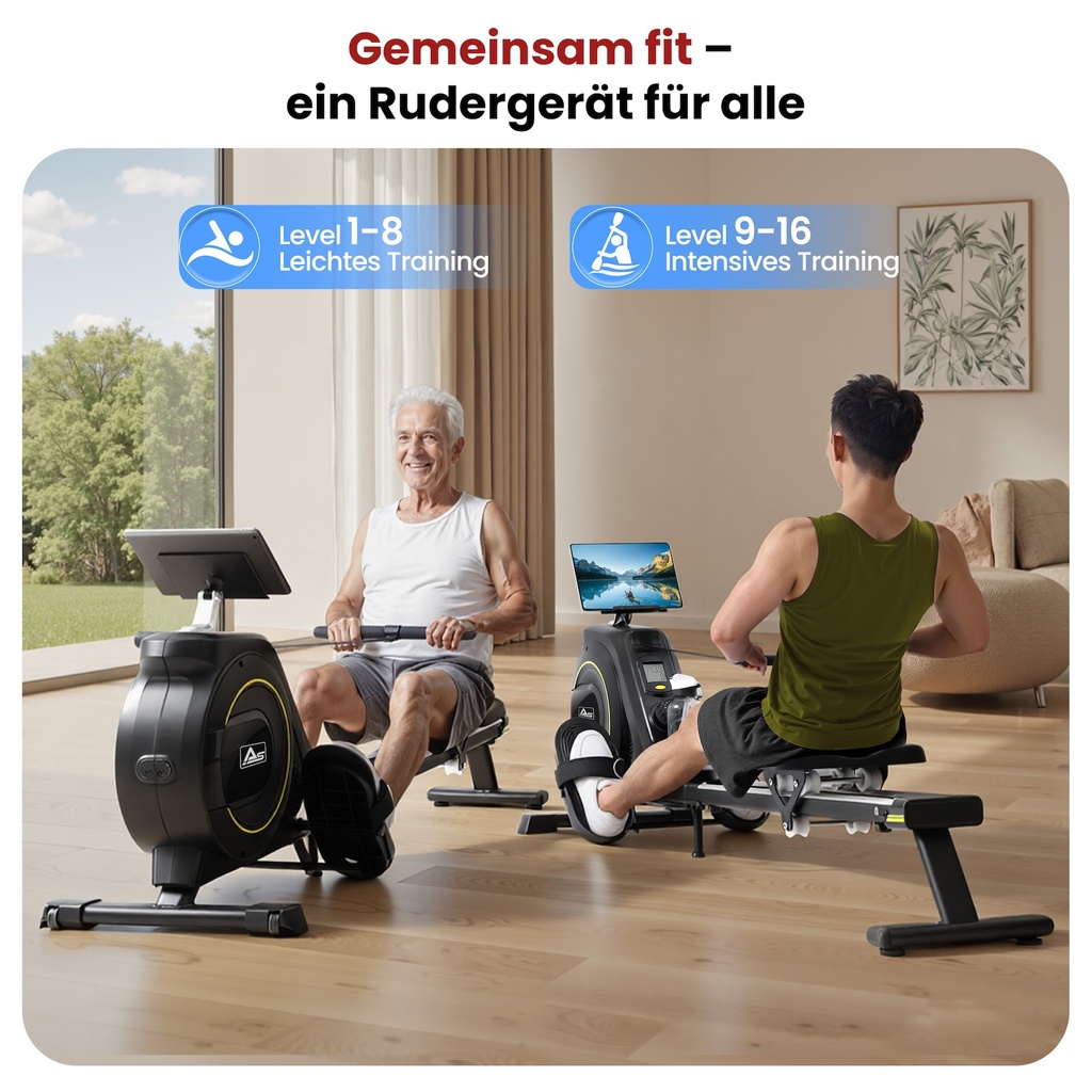 AsVIVA Rudergerät (V1) - Produktansicht
