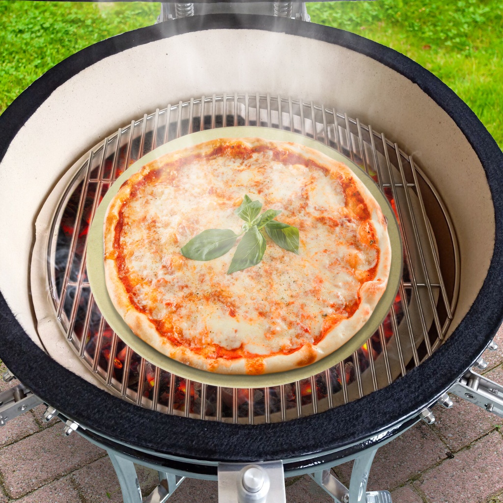 [GGK3-Z02] Pizzastein 38cm für RedNeck Keramik-Grill 23“ Pro - Produktansicht