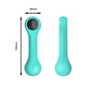 AsVIVA [KH3-0.5] 2er Set Hantel 0,5 kg Power Boost KH3 - Abmessungen