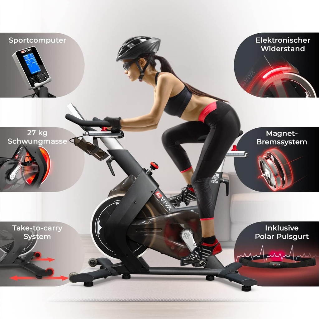 AsVIVA [S15#S200A] Indoor Cycle (S200A) - Detailansicht