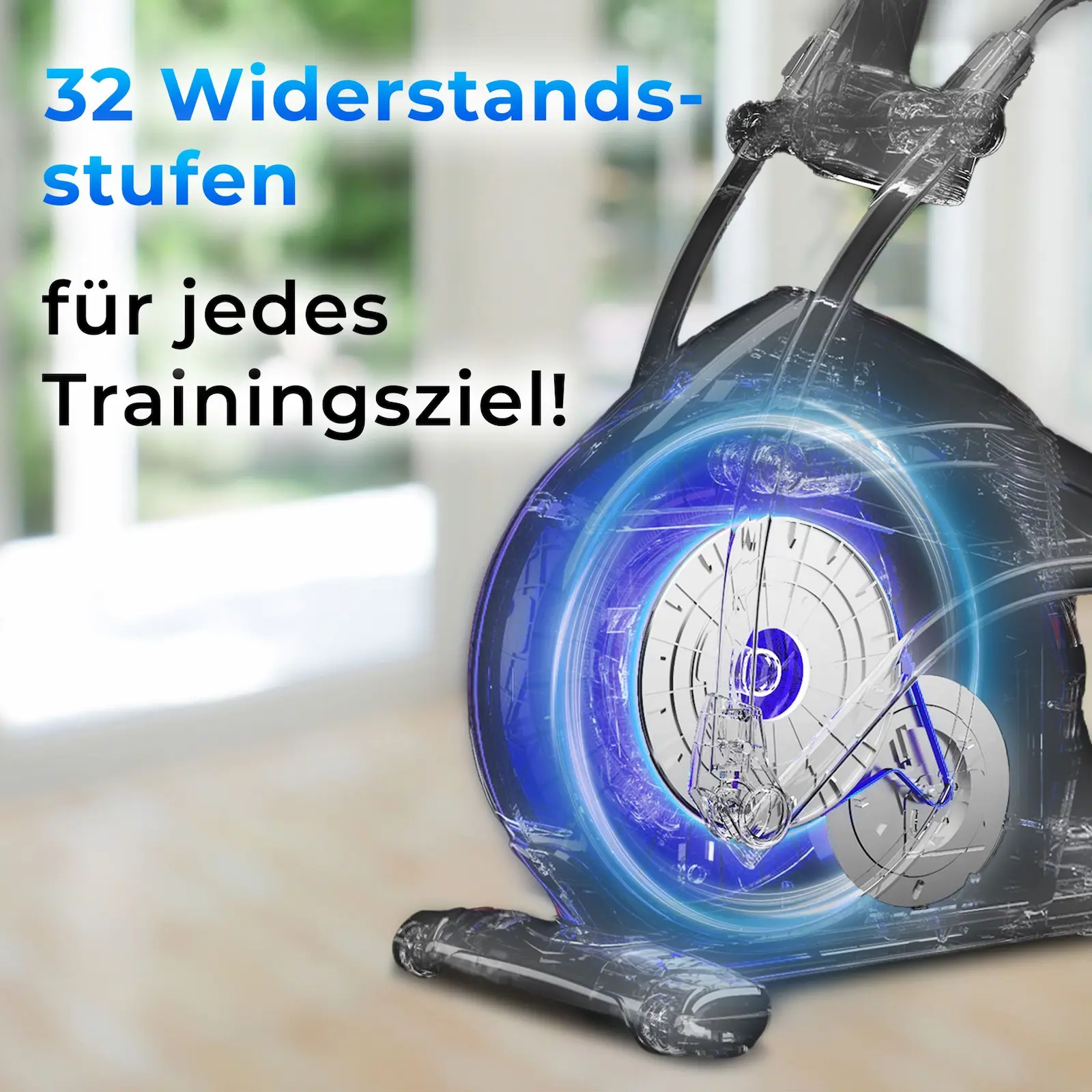 AsVIVA Ellipticaltrainer (YP-E8) - Produktansicht