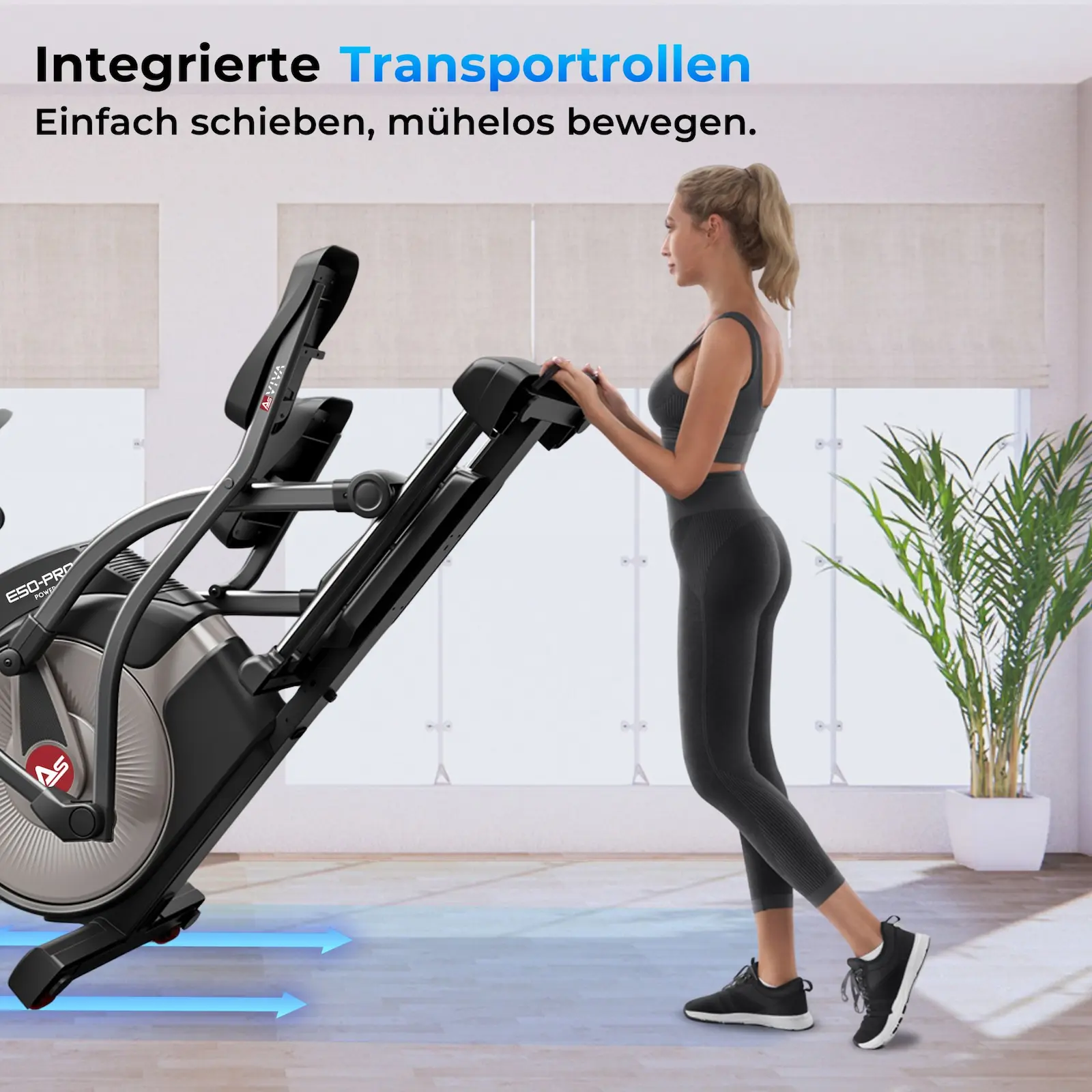 AsVIVA Ellipticaltrainer (YP-E8) - Produktansicht