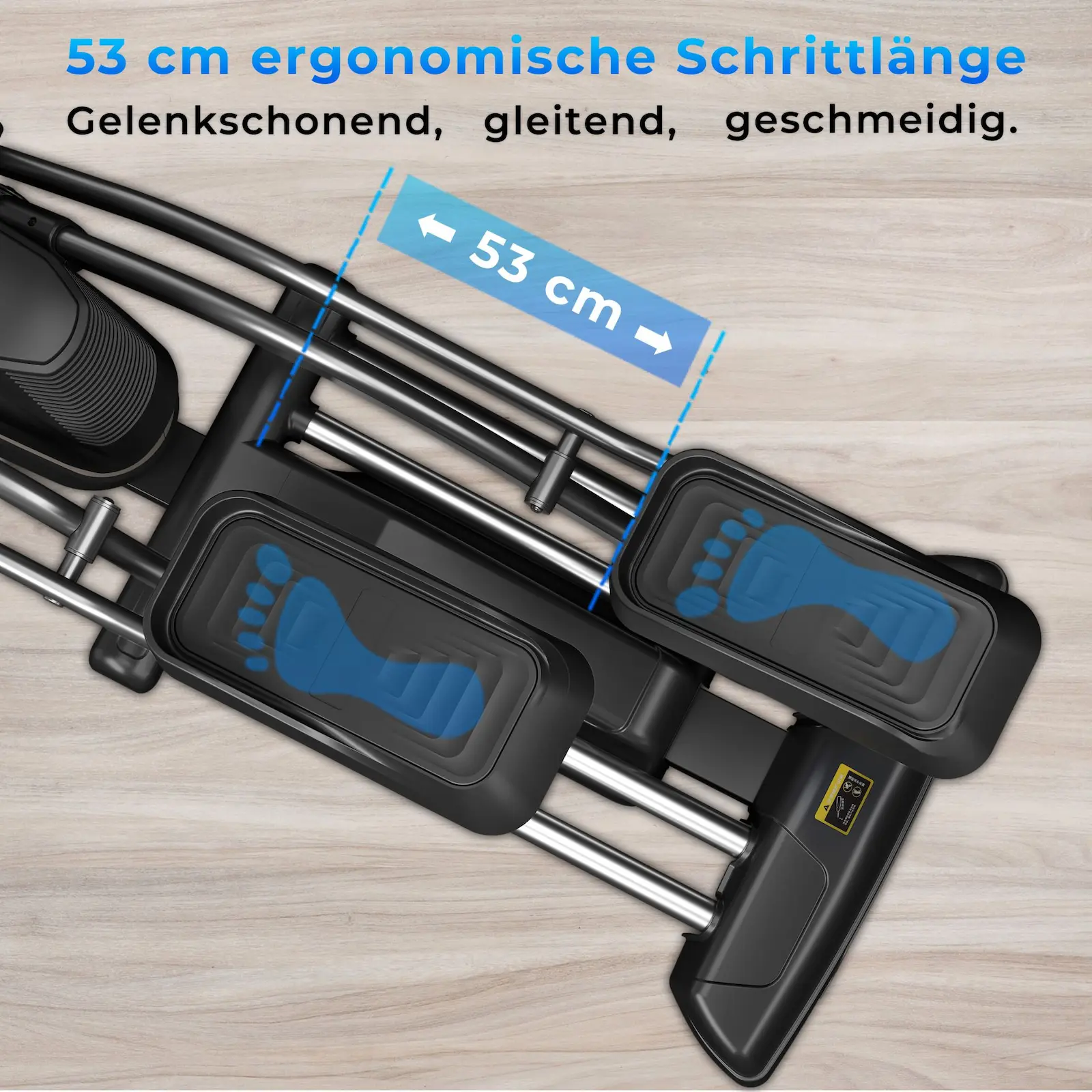 AsVIVA Ellipticaltrainer (YP-E8) - Produktansicht